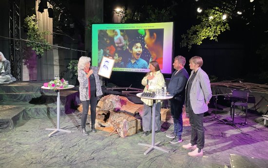 Prisutdelning på Unga Klara