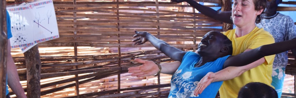 Workshop med leende deltagare