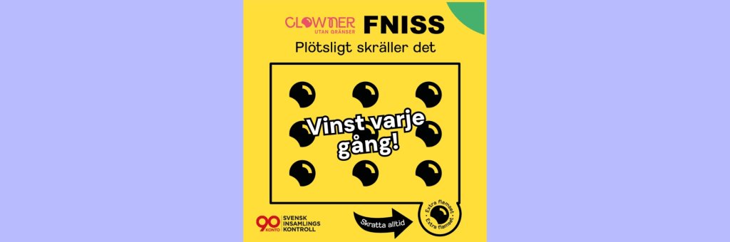 Fnisslotten på en lila bakgrund