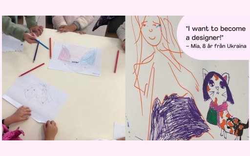 Bilder på barnteckningar